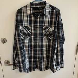 Beverly Hills Polo Club Men’s Casual Button Down